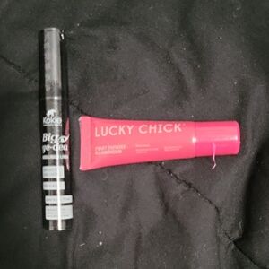 5/$20**Kokie Big Eye-dea Jumbo Liqud Liner And Lucky Chick Fruit Infuzed Illumin